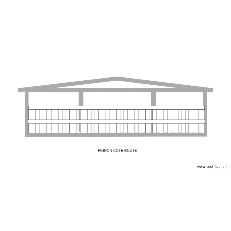 verandahaut route. Plan de 0 pièce et 0 m2