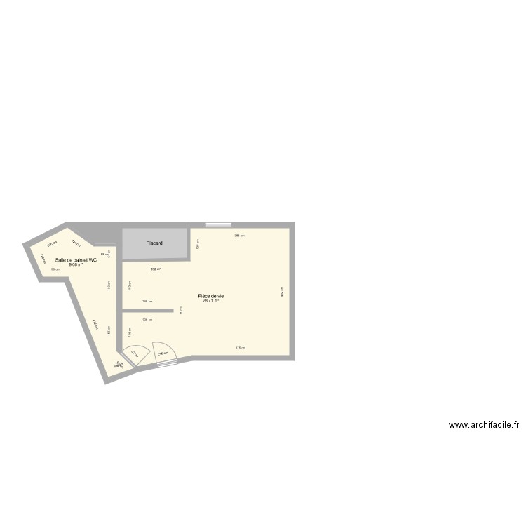 SCI GUENIN STUDIO SAURUPT. Plan de 0 pièce et 0 m2