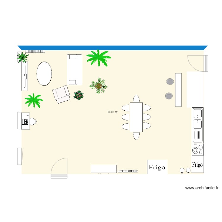 Plan – salle commune tempo – Par animatrice... ️ | ArchiFacile