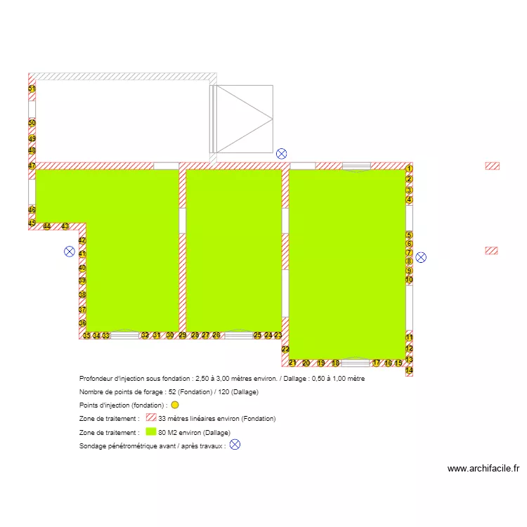 PLAN FONTENIAUD. Plan de 