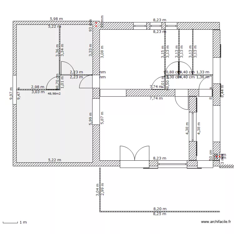 Meyrol. Plan de Meyrol. Plan de