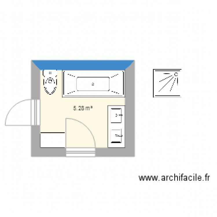 sdb1 etage. Plan de 0 pièce et 0 m2