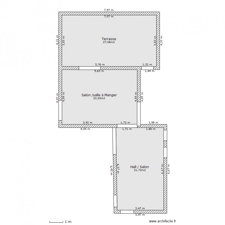 Brétignelles. Plan de 0 pièce et 0 m2