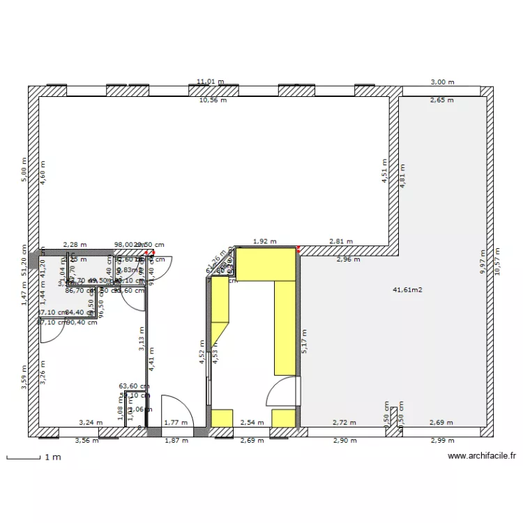 Pavillon RDC 001. Plan de Pavillon RDC 001. Plan de