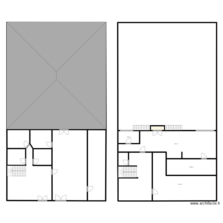 plano icaro. Plan de 15 pièces et 817 m2