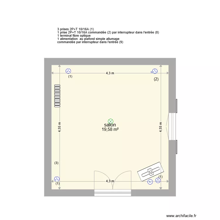 Salon Luçon. Plan de Salon Luçon. Plan de