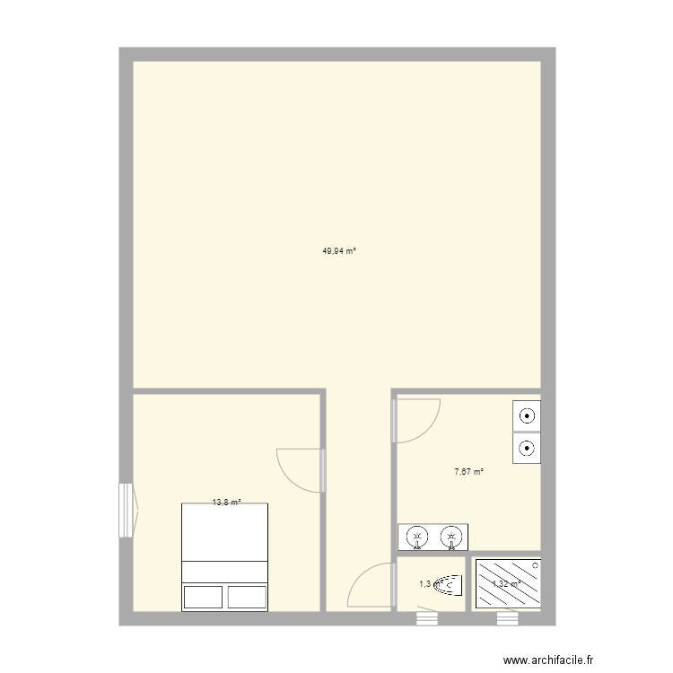 maison neuve. Plan de 0 pièce et 0 m2