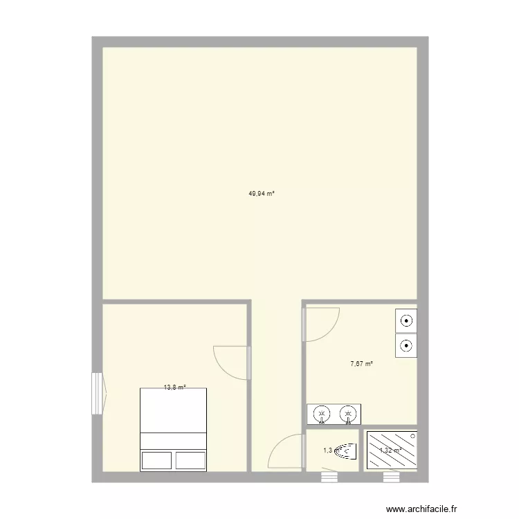 maison neuve. Plan de maison neuve. Plan de
