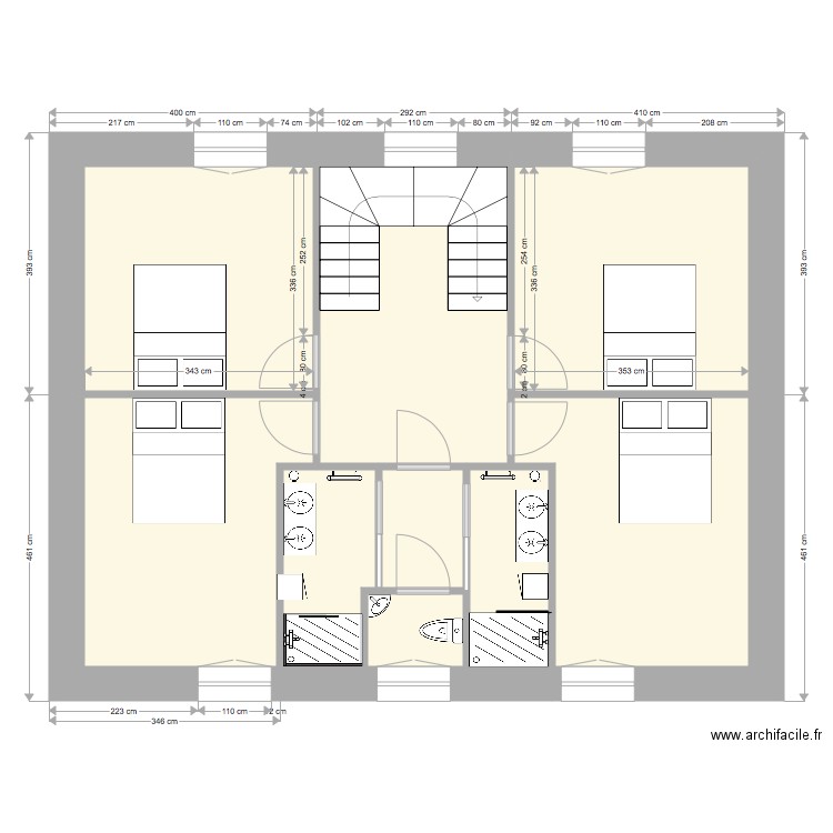 Plan Pham 1 etage. Plan de 0 pièce et 0 m2