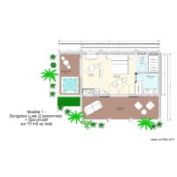Projet de bungalow luxe et spa
