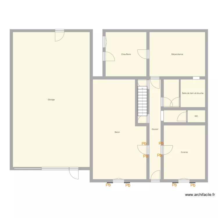 Croquis BEAUCOURT. Plan de 