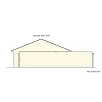 Fa&ccedil;ade sud-ouest / Projet