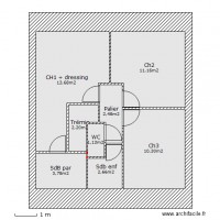 Solijero V75.3 Combles 4 encuvements ss mesures