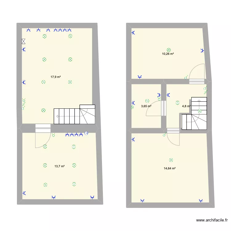 PLAN MAISON CADIERE. Plan de 