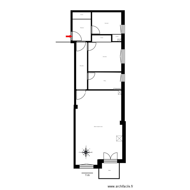 ED L'AVET ESC A 2 4 EL TARTER. Plan de 0 pièce et 0 m2