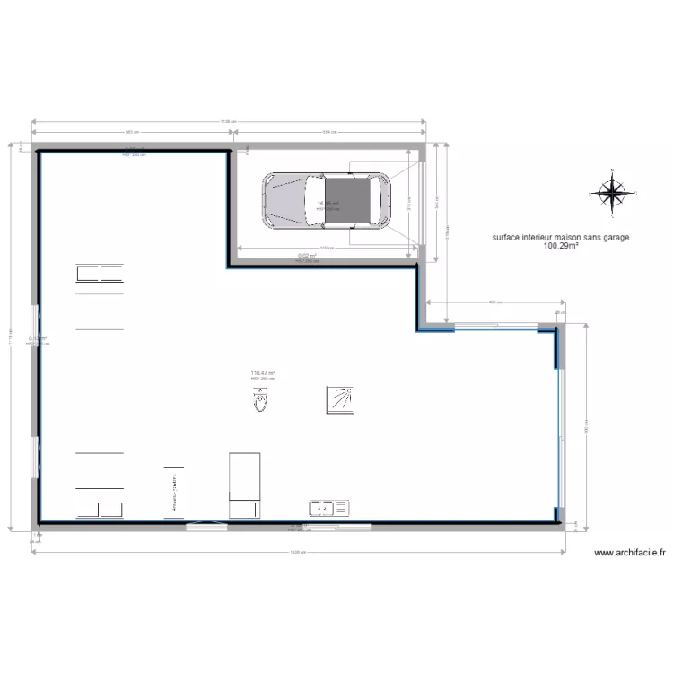 plan maison2. Plan de 