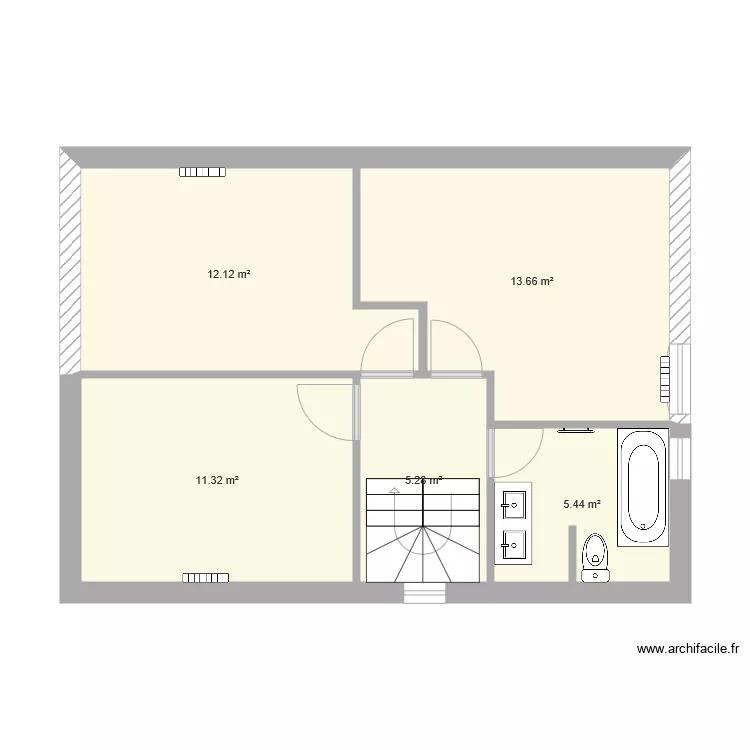 Maison JSJ. Plan de Maison JSJ. Plan de