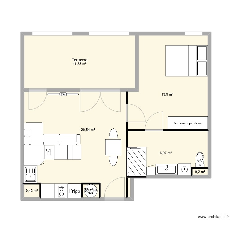 Cardamone. Plan de 0 pièce et 0 m2
