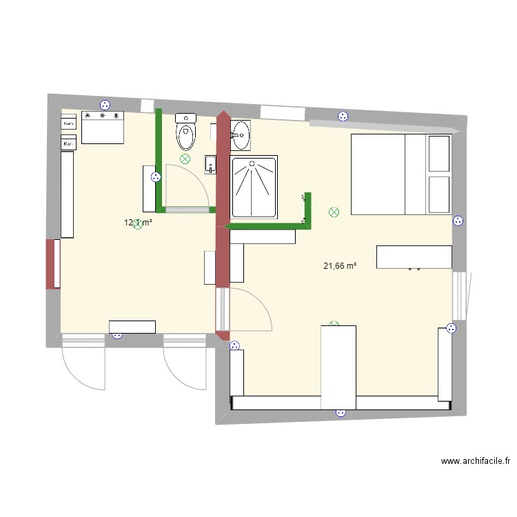 atelier . Plan de 0 pièce et 0 m2