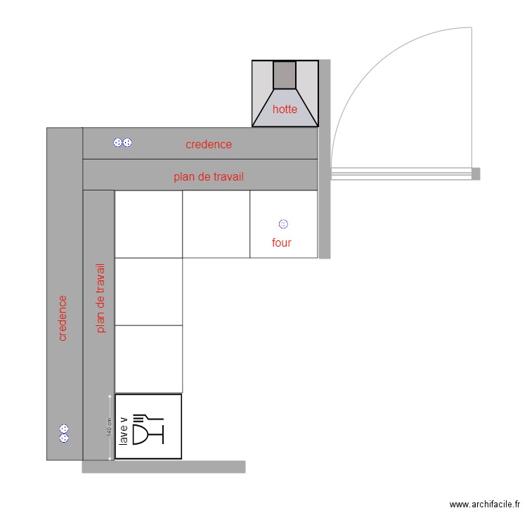 plan cuisine 1. Plan de 0 pièce et 0 m2