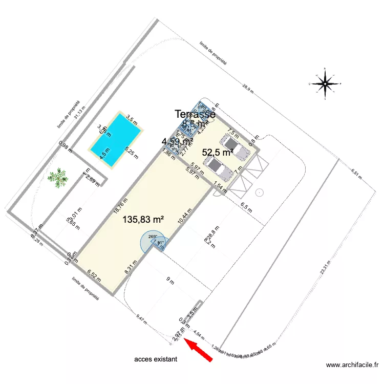 PLAN PC2 GARAGE2.1. Plan de 0 pièce et 0 m2 PLAN PC2 GARAGE2.1. Plan de 0 pièce et 0 m2