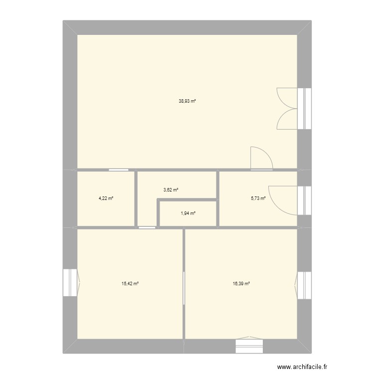 CSE. Plan de 0 pièce et 0 m2