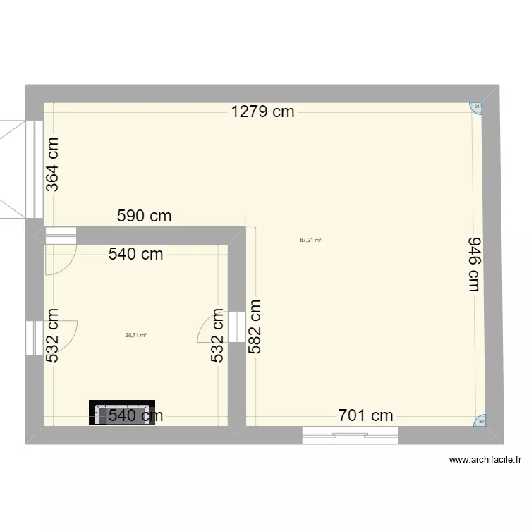 GARAGE modif . Plan de 
