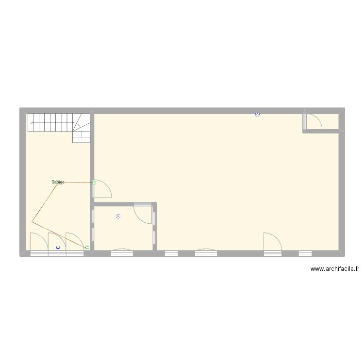 Aulnat 202. Plan de 4 pièces et 84 m2
