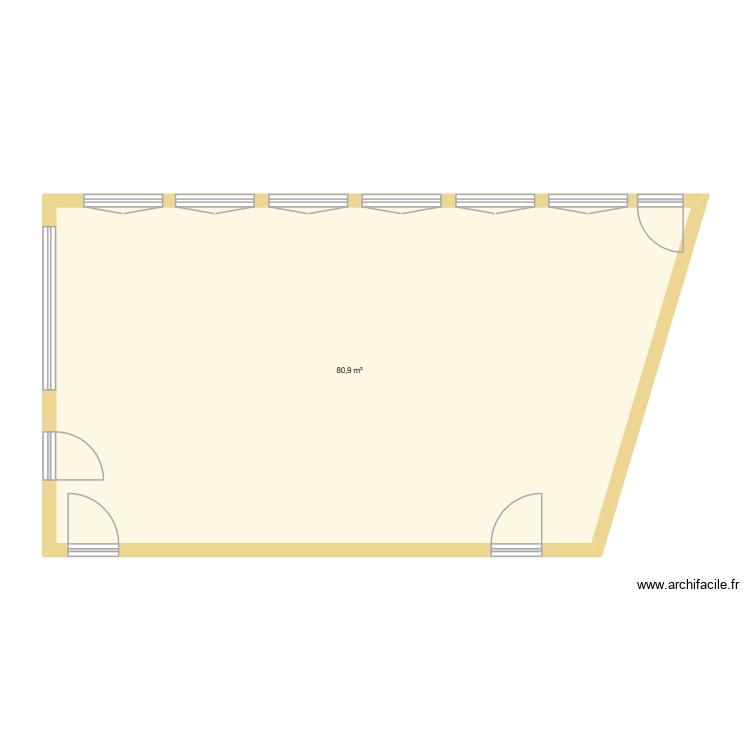 salle de techno pacm. Plan de 0 pièce et 0 m2