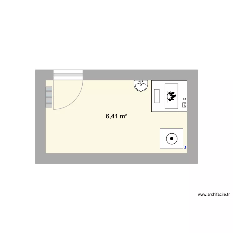 Buanderie Huy. Plan de 1 et 6 m² Buanderie Huy. Plan de 1 et 6 m²