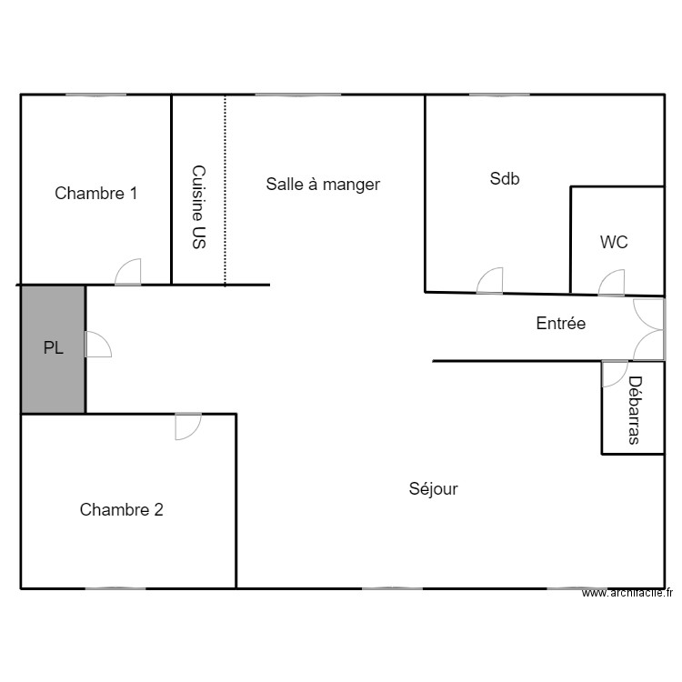 ORSINI 2. Plan de 6 pièces et 1093 m2