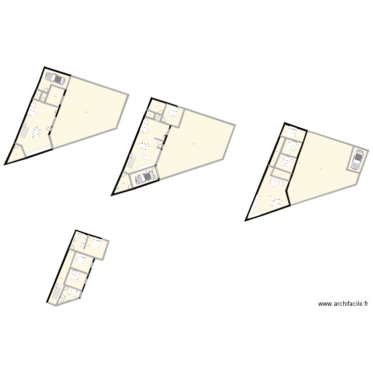 Boulbi actuel. Plan de 0 pièce et 0 m2