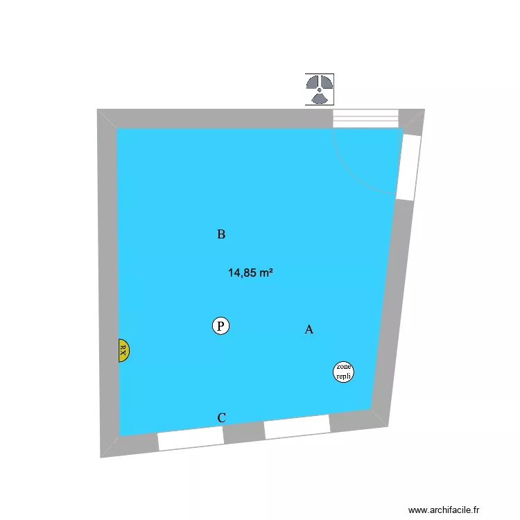 cabinet 3 dr PHILIPPE. Plan de 