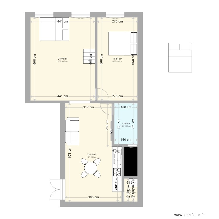 Dob AMENAGEMENT. Plan de 0 pièce et 0 m2