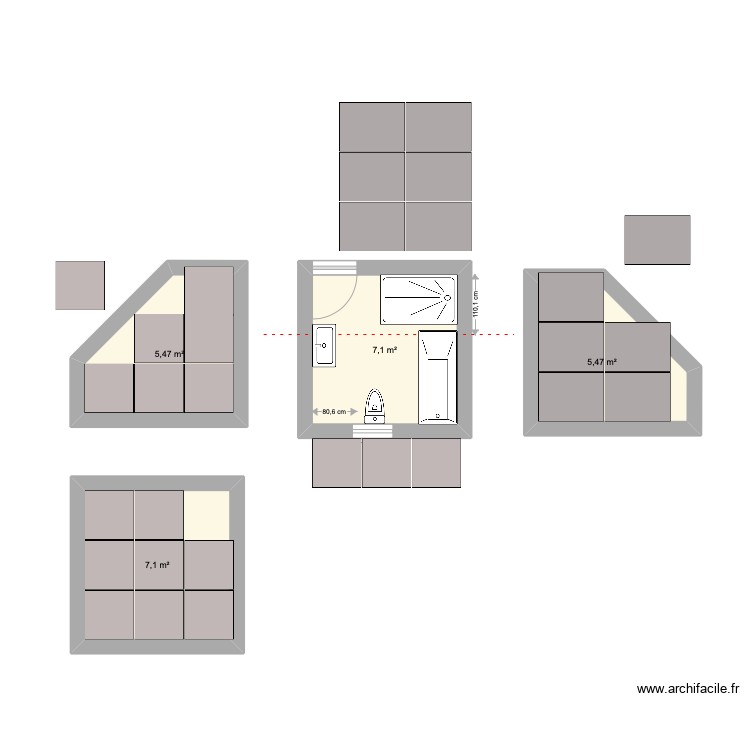 Edith 2. Plan de 0 pièce et 0 m2