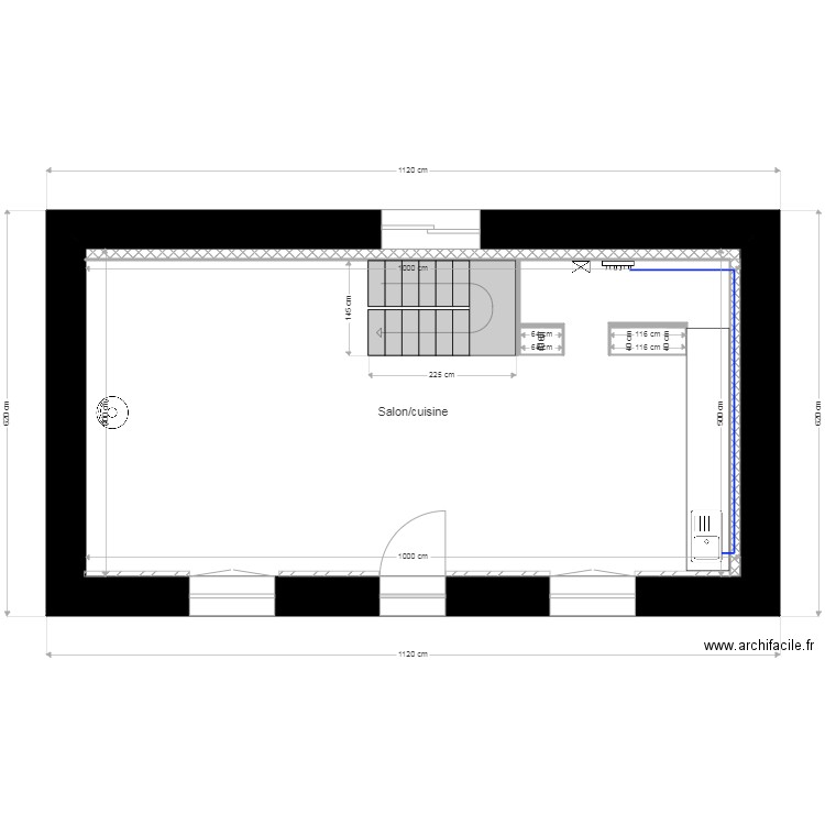 Quimperle plomberie. Plan de 0 pièce et 0 m2