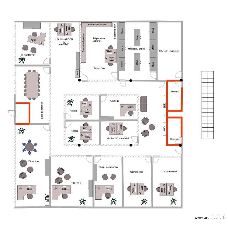 montboucons. Plan de 0 pièce et 0 m2