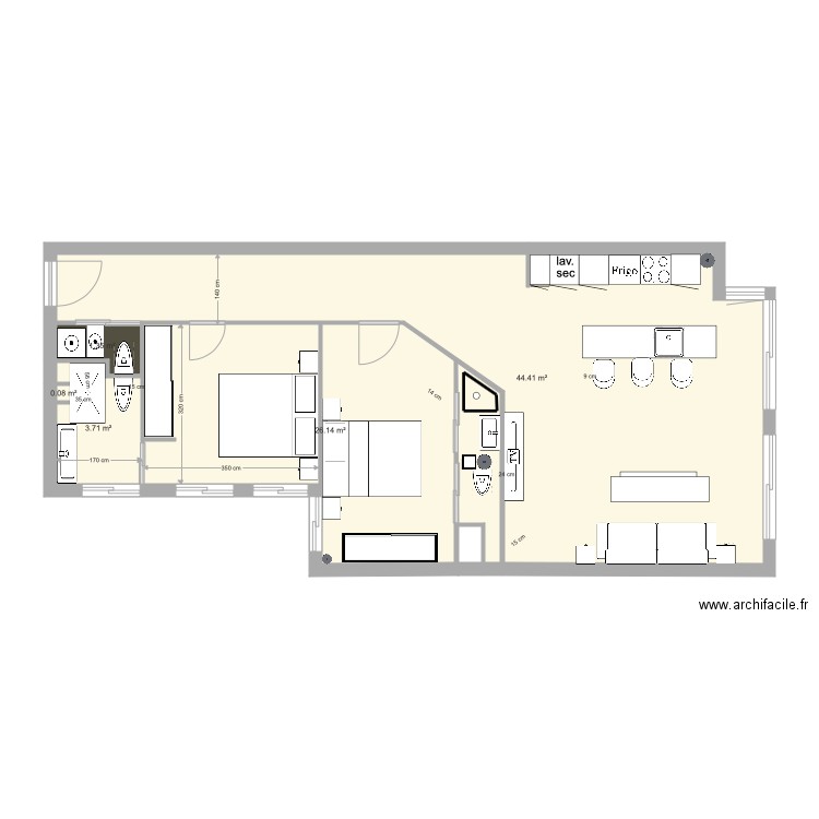  jorje juan 21 opcion 16. Plan de 0 pièce et 0 m2