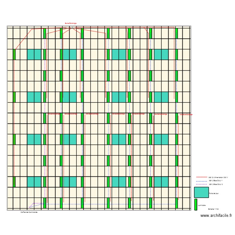 Halle des Sports Tennis de Table. Plan de 0 pièce et 0 m2