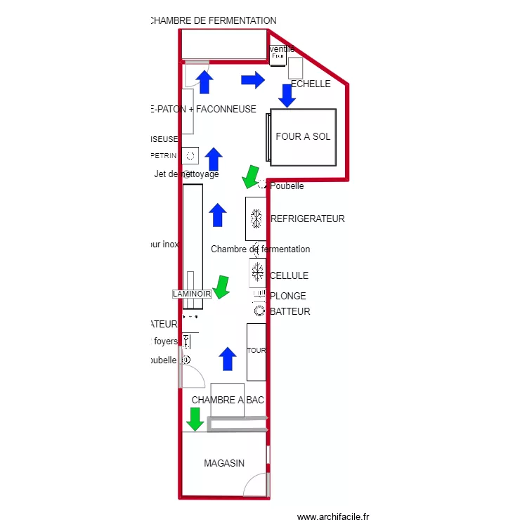 plan boulange2. Plan de 