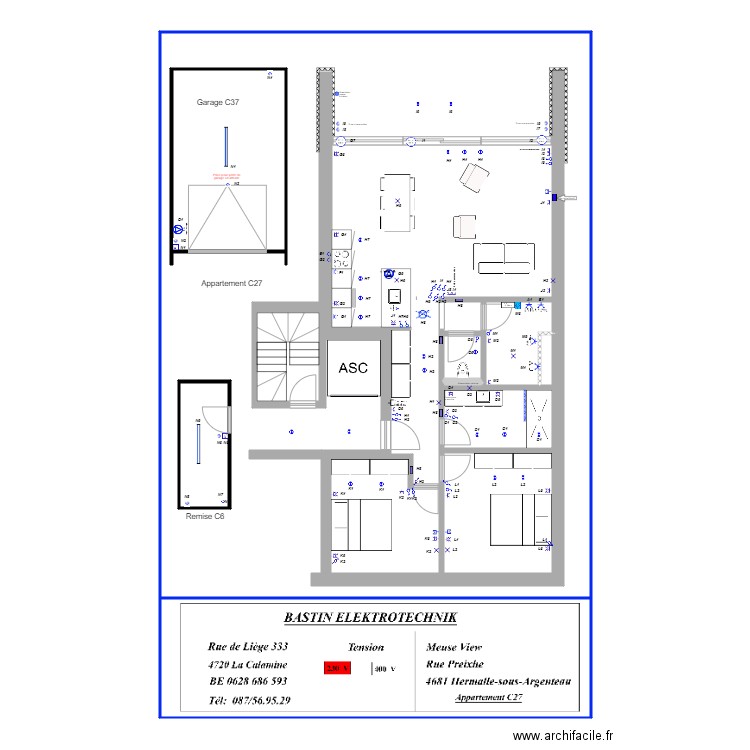 Appartement Meuse View appartement C 27 5 2020. Plan de 0 pièce et 0 m2