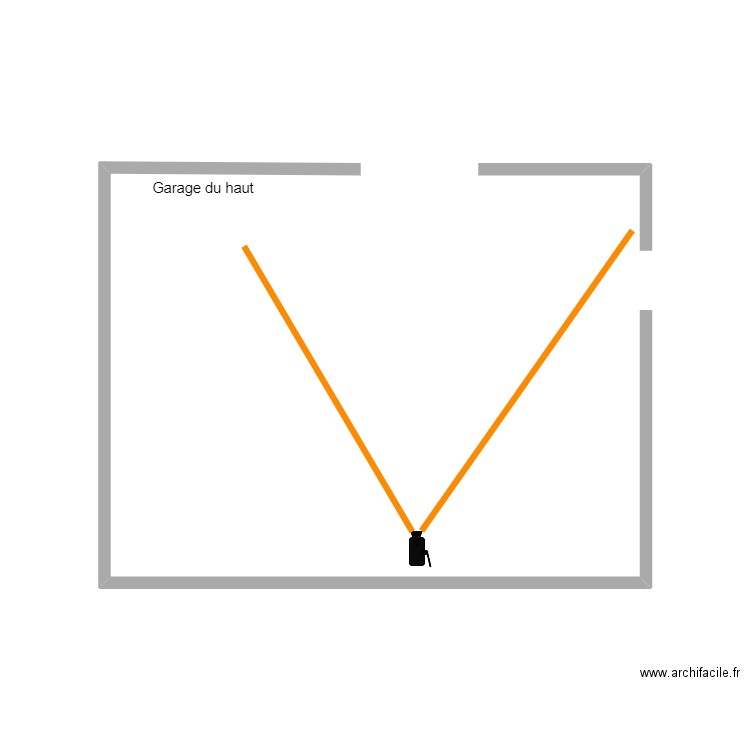 François Xavier garage du haut. Plan de 0 pièce et 0 m2