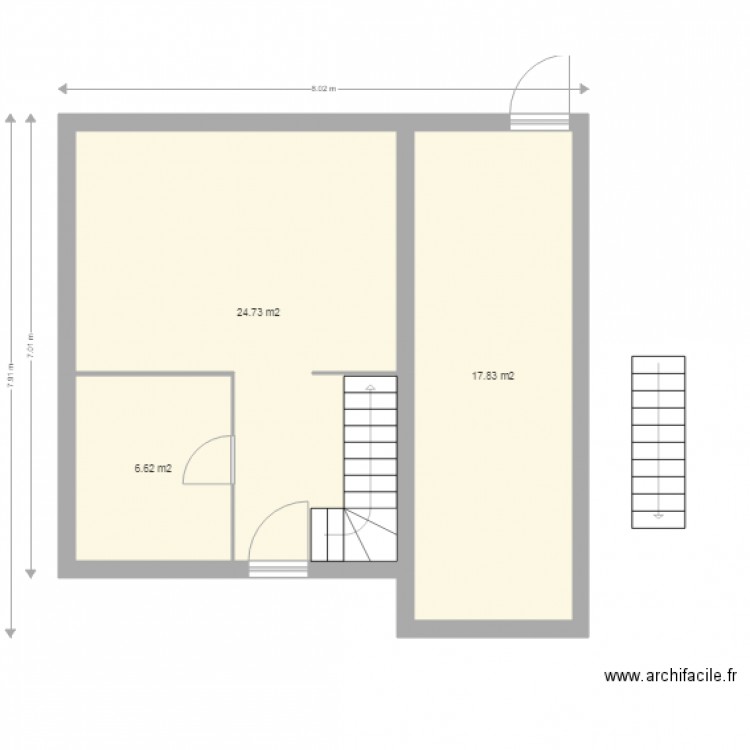 MAIS1 Cha. Plan de 0 pièce et 0 m2