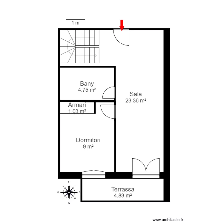 RES BACCARA BLOC B 2 5 ESCAS LA MASSANA. Plan de RES BACCARA BLOC B 2 5 ESCAS LA MASSANA. Plan de