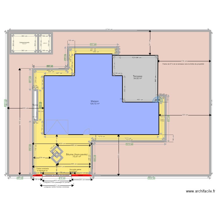 MarcAntoineBigHabitatJardin. Plan de 10 pièces et 543 m2