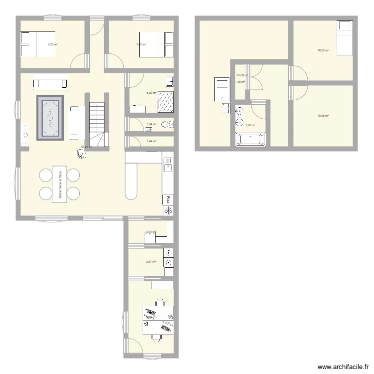 Projet Longueau. Plan de 