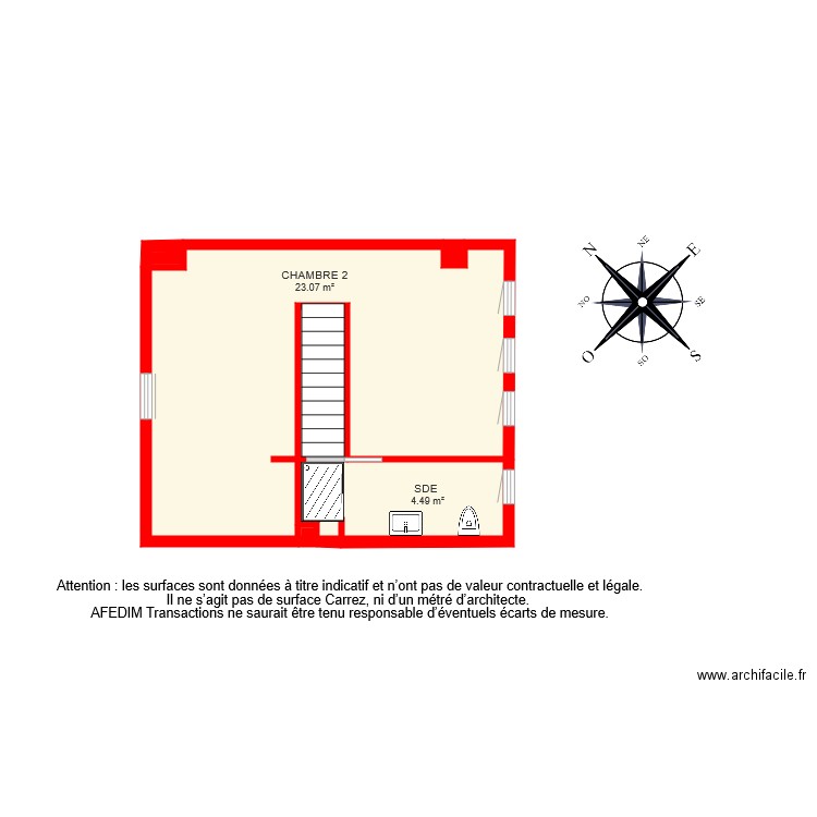 BI 5177 ETAGE 2. Plan de 0 pièce et 0 m2