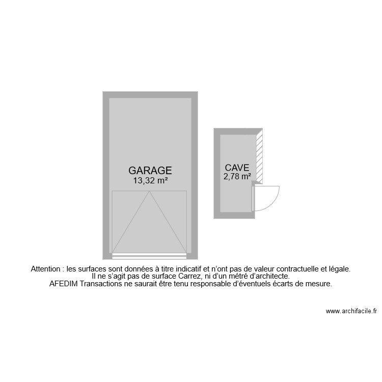 BI 7618 PARKING. Plan de 0 pièce et 0 m2