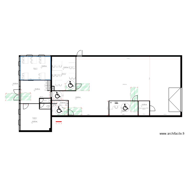 INORIX Formation accessibilité. Plan de 0 pièce et 0 m2