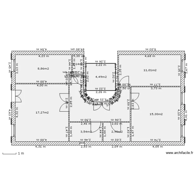 APPART-ANCIEN. Plan de 